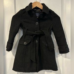 Gap girls polyester/wool coat